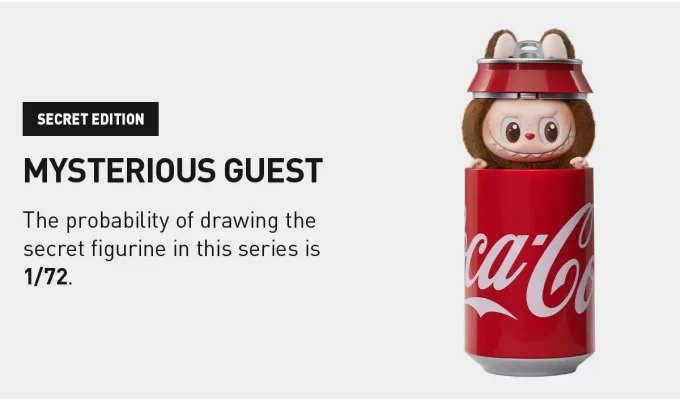 THE MONSTERS COCA-COLA -SARJA – Vinyylikasvot sokea laatikko