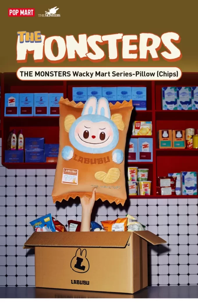 THE MONSTERS Wacky Mart -sarjan tyyny (Chips)