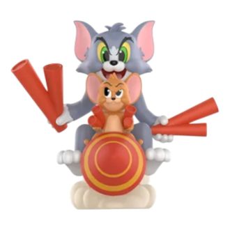 Tom ja Jerry Kielletty Kompassi -figuurit ”Ilotulituskaksintaistelu”