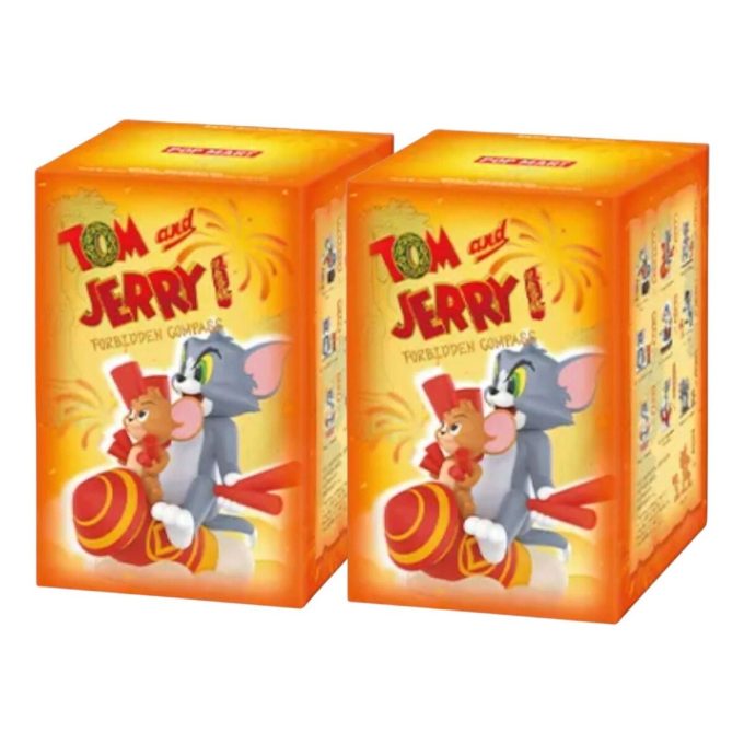 Tom ja Jerry: Kielletty Kompassi -hahmot Sinetöity kotelo (2 sokeaa laatikkoa)