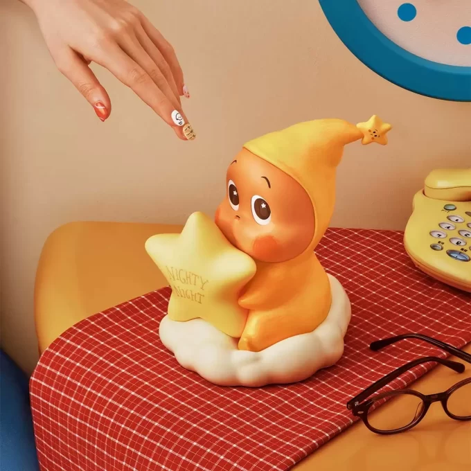 Twinkle Twinkle Classic -sarja – Hyvää yötä Pat-aktivoituva lamppu