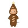 Twinkle Twinkle Stars Delicious Moments Baguette -pehmonukke