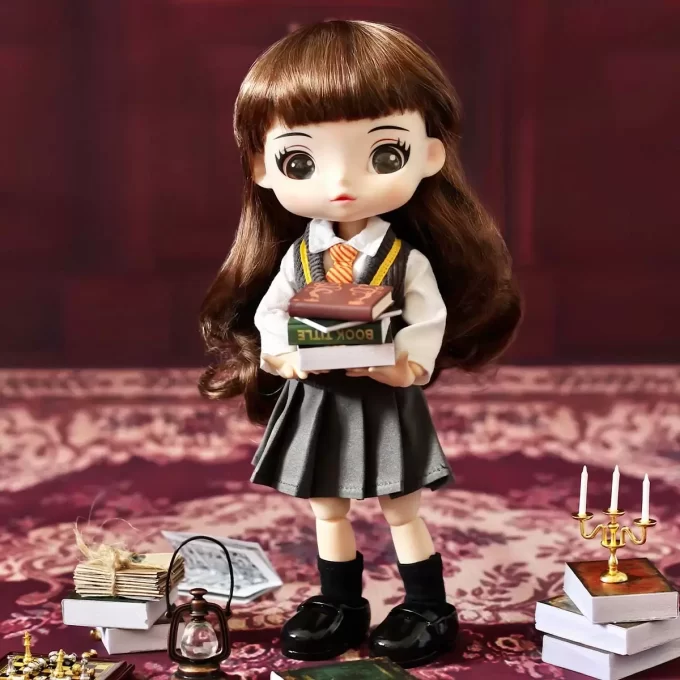 Viya-nukke × Hermione-liikkuva nukke