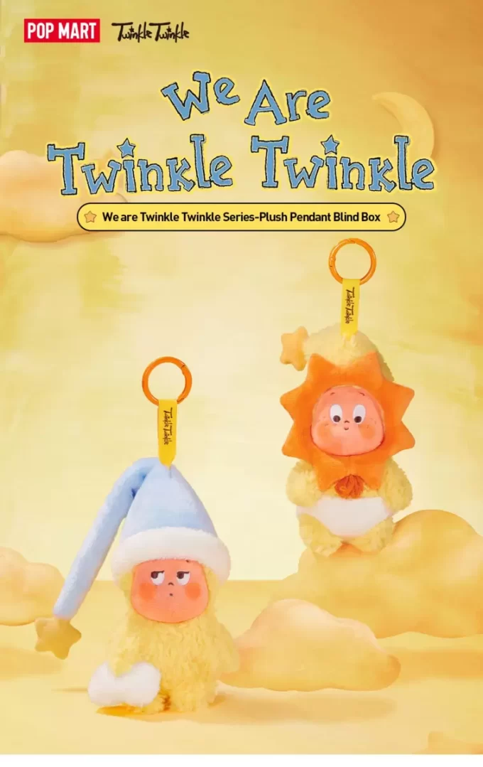 We Are Twinkle Twinkle -sarja – Pehmoinen riipusverholaatikko