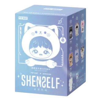 Zhou Shen Shenself vinyylipehmonukke riipus sinetöidyssä kotelossa (1 sokea rasia)