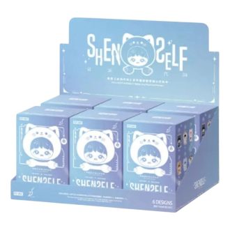 Zhou Shen Shenself vinyylipehmonukke riipus sinetöity kotelo (6 ruutua)