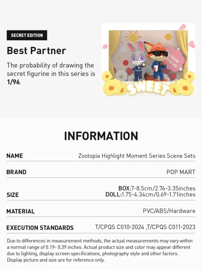 Zootopia Highlight Moment -sarjan kohtaussetit