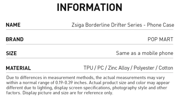 Zsiga Borderline Drifter -sarjan puhelinkotelo