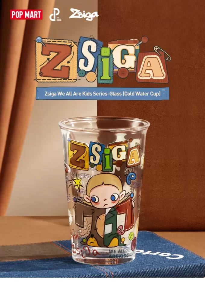 Zsiga We All Are Kids -sarja – Lasi (kylmän veden muki)